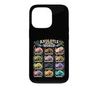 Carcasa para iPhone 13 Pro Axolotls of The World Funny Axolotl