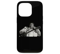 Carcasa para iPhone 13 Pro B.B. Rey del Blues y Guitarra Lucille por Dick Barnatt