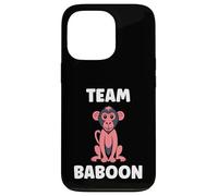 Carcasa para iPhone 13 Pro Baboons Animals Funny Little Baby Monkey Team Baboon
