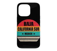 Carcasa para iPhone 13 Pro Baja California Sur México Retro Vintage Baja California Sur