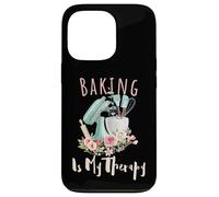 Carcasa para iPhone 13 Pro Baking Is My Therapy Kitchen Bake Lover Cooking Baker Cita