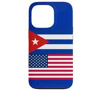 Carcasa para iPhone 13 Pro Bandera de Cuba y América