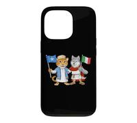 Carcasa para iPhone 13 Pro Bandera de Somalia e Italia Raíces somalíes Italiana