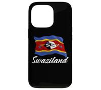 Carcasa para iPhone 13 Pro Bandera de Suazilandia Sudáfrica Hombres Mujeres Niños Eswatini