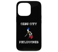 Carcasa para iPhone 13 Pro Bandera Retro de Filipinas de la Ciudad de Cebú