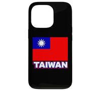 Carcasa para iPhone 13 Pro Bandera taiwanesa patriótica Hombres Mujeres niños asiático Taiwán