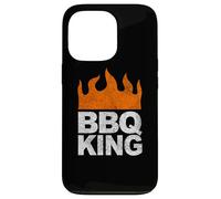 Carcasa para iPhone 13 Pro BBQ King Barbacoa Parrilla Ahumado Patio Trasero Cocina Patio Trasero