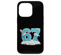 Carcasa para iPhone 13 Pro Béisbol 6 7 Six Seven Candy Helado Burbujas Tiempo de Juego
