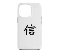 Carcasa para iPhone 13 Pro Belief Kanji - Caligrafía China Japonesa, diseño de fe
