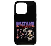 Carcasa para iPhone 13 Pro Beltane Mischief May Day Inicio del Verano Pagano Anime Bruja