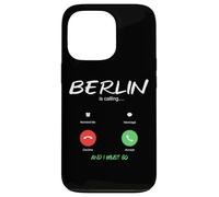 Carcasa para iPhone 13 Pro Berlín está Llamando y Debo IR a Alemania de Viaje