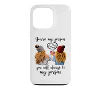 Carcasa para iPhone 13 Pro Best Friend You Are My Person You Will Always Be My Personson
