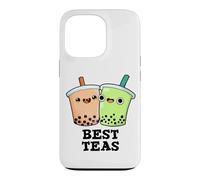 Carcasa para iPhone 13 Pro Best Teas Funny Best Friend Pun