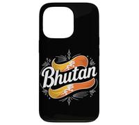 Carcasa para iPhone 13 Pro Bhutan Dragon Flag Heritage National Travel