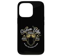 Carcasa para iPhone 13 Pro Bicicleta Personalizada Cafe Racer Ride Bicicleta construida Gratis Antes de nacer