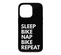 Carcasa para iPhone 13 Pro Bicicleta Sleep Nap Bike, Amante del Ciclismo