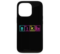 Carcasa para iPhone 13 Pro Bicicletas Tabla periódica Día Mundial de la Bicicleta Ciencia Elementos