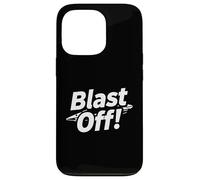 Carcasa para iPhone 13 Pro Blast Off! Rocket Ship Space Launch Design