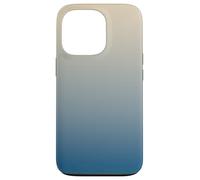 Carcasa para iPhone 13 Pro Blue Beige Gradient Aesthetic - Minimalist Ombre Design for