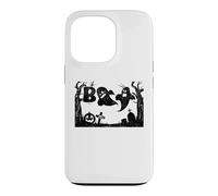 Carcasa para iPhone 13 Pro Boo, Divertido Truco o Trato de Fantasmas para una Fiesta de Halloween, Aterrador y Espeluznante