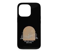Carcasa para iPhone 13 Pro Bookworm Read The Book Boho Arch Line Art Illustration