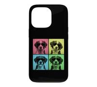 Carcasa para iPhone 13 Pro Bretaña Spaniel Pop Art Funny Dog Lover Photo Booth