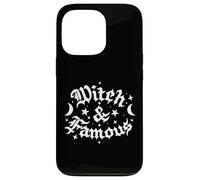 Carcasa para iPhone 13 Pro Bruja y Famosa Broma de Hechizo de Magia gótica Divertida