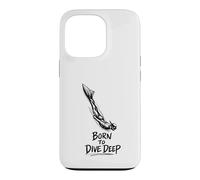 Carcasa para iPhone 13 Pro Bucear O Morir Apnea Apnea Atletas Buceo Born to Deep Dive