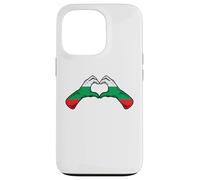 Carcasa para iPhone 13 Pro Bulgaria Flag Bulgarian Heart