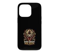 Carcasa para iPhone 13 Pro Burn Bright Bow Never Norse Dragon Viking Runes