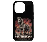 Carcasa para iPhone 13 Pro Caballo de Troya Mitología Griega Antigua Guerra de Odiseo