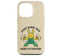 Carcasa para iPhone 13 Pro Cada Conejito era Kung Fu luchando contra el Karate Rabbit