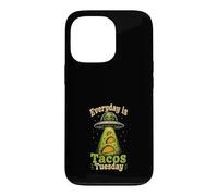 Carcasa para iPhone 13 Pro Cada Día es Martes de Tacos - Diseño Alieno Divertido