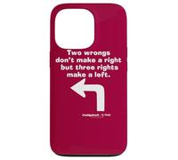 Carcasa para iPhone 13 Pro Caddyshack Two Wrongs Don't Make a Right