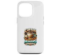 Carcasa para iPhone 13 Pro Café Antes de los Humanos Diseño gráfico Divertido