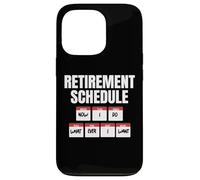 Carcasa para iPhone 13 Pro Calendario de jubilación: Ahora Hago lo Que Quiero