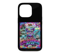 Carcasa para iPhone 13 Pro California Bear Graffiti Art Streetwear Urban Cali Flag