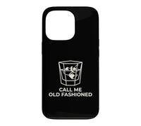 Carcasa para iPhone 13 Pro Call Me Old Fashioned Cocktail Lover Divertido Minimalista
