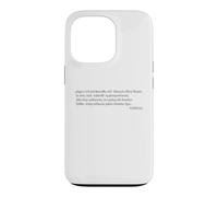 Carcasa para iPhone 13 Pro Callinus - Lengua Griega Antigua Elegía Marcial Letra Poesía