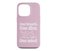 Carcasa para iPhone 13 Pro Camiseta Freediver: Un Aliento - Un Buceo, una Mente. Apnea