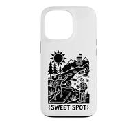 Carcasa para iPhone 13 Pro Canasta con Hoyos Sweet Spot Mountain Fairway para Jugadores de Disc Golf