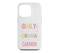 Carcasa para iPhone 13 Pro Carmen Personalized Name Funny Cute Custom Carmen Name
