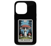 Carcasa para iPhone 13 Pro Carta de Tarot Fly Agaric Amanita Muscaria Mushroom The Magician