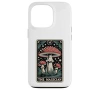 Carcasa para iPhone 13 Pro Carta de Tarot Fly Agaric Amanita Muscaria Mushroom The Magician