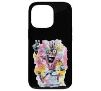 Carcasa para iPhone 13 Pro Cartel gráfico con Personajes Pop de Happy Robot Peace Graffiti