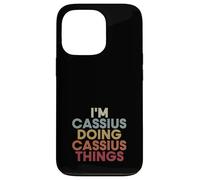 Carcasa para iPhone 13 Pro Cassius Name Cassius Personalized Name First Given