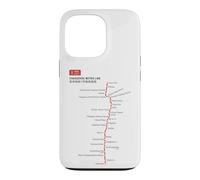 Carcasa para iPhone 13 Pro Changzhou Train Railway - Souvenir Route Map China