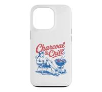 Carcasa para iPhone 13 Pro Charcoal & Chill Summer BBQ Grill Dad Father's Day Relax