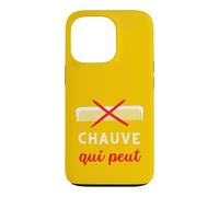 Carcasa para iPhone 13 Pro Chauve Qui Peut Humour de Cheveux Salon de Coiffure