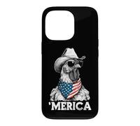 Carcasa para iPhone 13 Pro Chicken Farm Free Range - Sombrero de Vaquero con Bandera Estadounidense